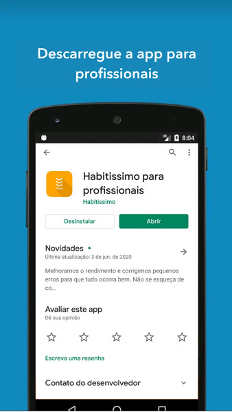 Conheça a APP Habitissimo para profissionais